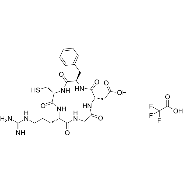 Cyclo(Arg-Gly-Asp-D-Phe-Cys) TFA (Cyclo(RGDfC) TFA)